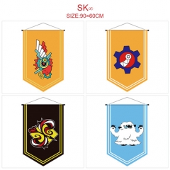 8 Styles 90x60CM SK∞/SK8 the Infinity  Hot Sale Flag Anime Decoration Flag