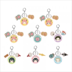 8 Styles SPY×FAMILY Cartoon Anime Keychain