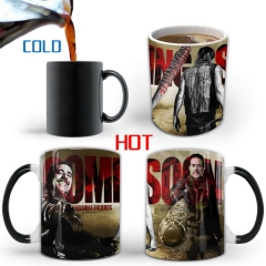 The Walking Dead Cartoon Pattern Ceramic Cup Anime Changing Color Ceramic Mug