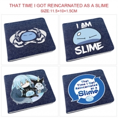 6 Styles That Time I Got Reincarnated as a Slime Cartoon Pattern PU Coin Purse Anime Wallet