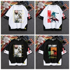 38 Styles SPY×FAMILY Color Printing Anime T shirt