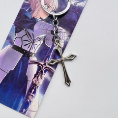 Fate Stay Night Cosplay Anime Keychain