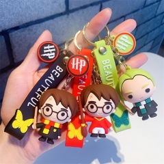 5 Styles Harry Potter Anime Keychain