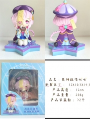 12CM Genshin Impact Qiqi Cartoon Q Ver PVC Anime Figure