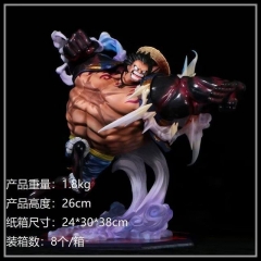 26CM One Piece Max Gear 4 Monkey D. Luffy Anime PVC Figure