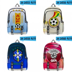 32 Styles FIFA World Cup 3D Digital Print Backpack Bag