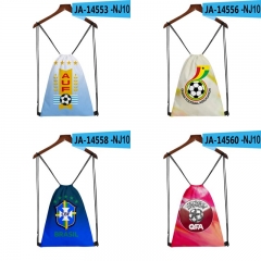 32 Styles FIFA World Cup 3D Digital Print Anime Drawstring Bag