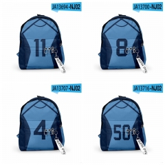 10 Styles Blue Lock 3D Digital Print Backpack Anime Bags