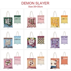 15 Styles Demon Slayer: Kimetsu no Yaiba Canvas Anime Single Shoulder Bag