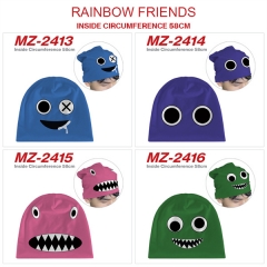 6 Styles Rainbow Friends Cosplay Cartoon Thick For Winter Hat Warm Decoration Anime Hat