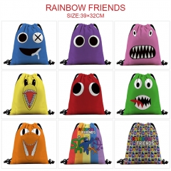 14 Styles ROBLOX Rainbow Friends Cosplay Cartoon Anime Drawstring Bags