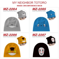 7 Styles My Neighbor Totoro Cosplay Cartoon Thick For Winter Hat Warm Decoration Anime Hat