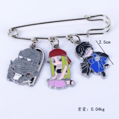 Fullmetal Alchemist Anime Alloy Brooch And Pin