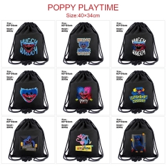 9 Styles Poppy Playtime Anime Canvas Drawstring Bag