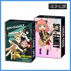 3 Styles 30PCS/SET SPY×FAMILY Anime LOMO Card