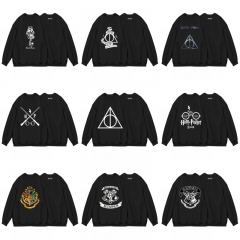 19 Styles Harry Potter Movie Round Neck Anime Hoodie