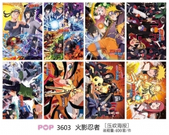 (8PCS/SET) Naruto Printing Collectible Paper Anime Poster