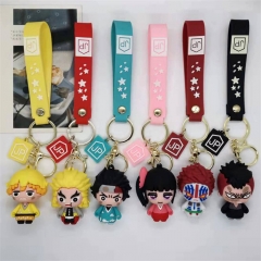 7 Styles Demon Slayer: Kimetsu no Yaiba Anime Figure Keychain