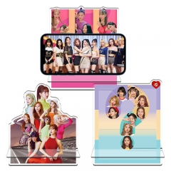 3 Styles K-POP TWICE Cartoon Anime Acrylic Phone Holder