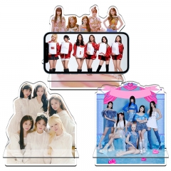 3 Styles K-POP IVE Cartoon Anime Acrylic Phone Holder