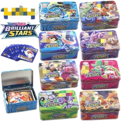 40PCS/BOX Pokemon English Version Cartoon Anime Card Board Game