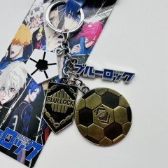 Blue Lock Cartoon Anime Alloy Keychain