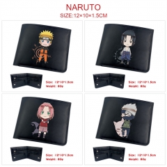 8 Styles Naruto Cartoon Anime Wallet Purse