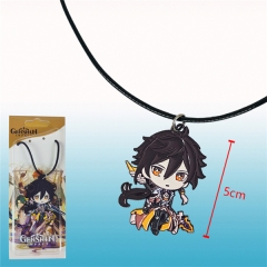 Genshin Impact Zhongli Pendant Cartoon Anime Necklace