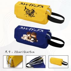 20 Styles Bungo Stray Dogs Cartoon Anime Pencil Bag