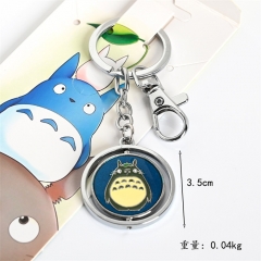 2 Styles My Neighbor Totoro Cartoon Alloy Anime Keychain/Necklace