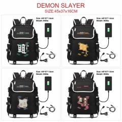 7 Styles Demon Slayer: Kimetsu no Yaiba Cartoon Character Anime Backpack Bag