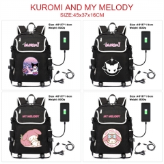 6 Styles My Melody Cartoon Character Anime Backpack Bag