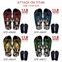 8 Styles Attack on Titan Cosplay Anime Slipper Flip Flops