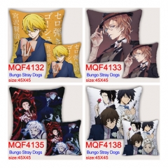 18 Styles Bungo Stray Dogs Color Printing Anime Pillow