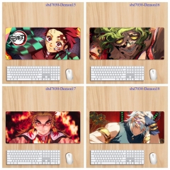 9 Styles (70*30*0.3CM) Demon Slayer: Kimetsu no Yaiba Cartoon Anime Mouse Pad