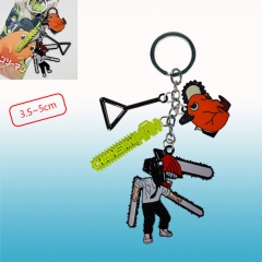 Chainsaw Man Cosplay Cartoon Decoration Anime Keychain