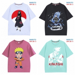 40 Styles Naruto Cartoon Pattern Anime T Shirts