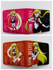 2 Styles Pretty Soldier Sailor Moon Purse Short Anime Wallet