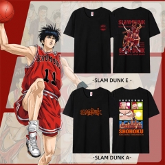 9 Styles Slam Dunk Cartoon Anime T Shirt