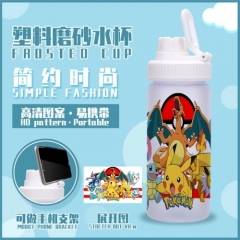 580ML Pokemon Cartoon Plastic Anime Cup