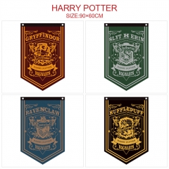 4 Styles 90x60CM Harry Potter Hot Sale Flag Anime Decoration Flag