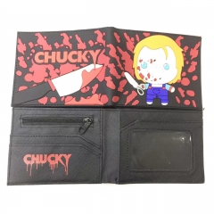 Child's Play PVC Coin Purse Anime Short Wallet