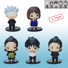 5PCS/SET 7CM Jujutsu Kaisen Cartoon Anime Figure