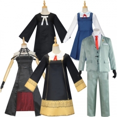 5 Styles SPY×FAMILY Loid Forger Anya Yor Cartoon Cosplay Anime Costume