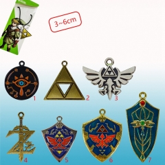 7 Styles The Legend Of Zelda Alloy Cartoon Anime Necklace