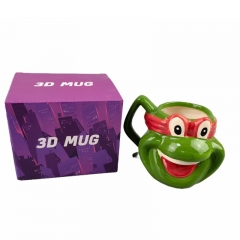 400ML Teenage Mutant Ninja Turtles Cartoon Anime Ceramic Cup