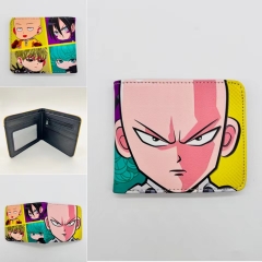 One Punch Man Cartoon Pattern Coin Purse Anime Wallet