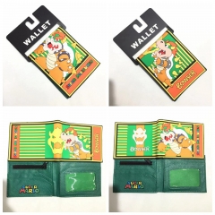 2 Styles Super Mario Bro Coin Purse Anime PVC Wallet