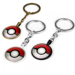 3 Styles Pokemon Cartoon Anime Alloy Keychain