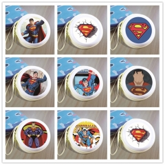 8 Styles SuperMan Cartoon Zipper Wallet Anime Coin Purse